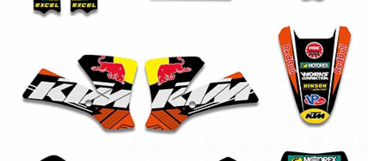 Kit déco XP KTM 65 SX 02,08