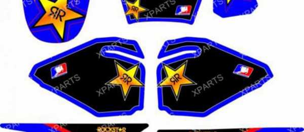 Kit déco XPARTS YAMAHA PW 80 90-18. Crdits : ©EMX