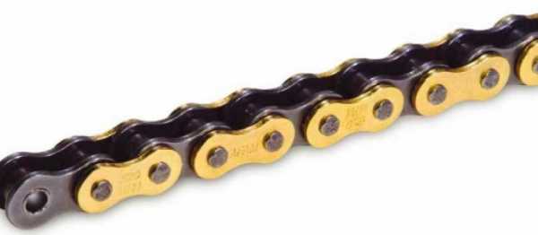 Chaine renforcée KMC 428. Chaine renforcée KMC 428. Crédits : ©accessoires-moto-enduro-cross.fr 2015