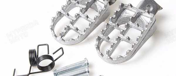 Reposes pieds YAMAHA PW 50/80. Crdits : ©accessoires-moto-enduro-cross.fr 2016