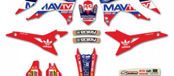 KIT DECO REPLICA TROY LEE DESIGN MA TV HONDA CRF 250 14-16 450 13-15. KIT DECO REPLICA TROY LEE DESIGN MA TV HONDA CRF 250 14-16 450 13-15. Crédits : ©accessoires-moto-enduro-cross.fr 2018