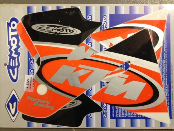 KIT DECO CEMOTO KTM 98. Cr�dits : ?accessoires-moto-enduro-cross.fr 2024