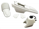 KIT PLASTIQUES YAMAHA PW 50. Crédits : ©accessoires-moto-enduro-cross.fr 2017